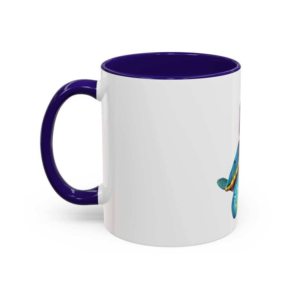 Cute Colorful Sea Turtle Coffee Mug (11oz)