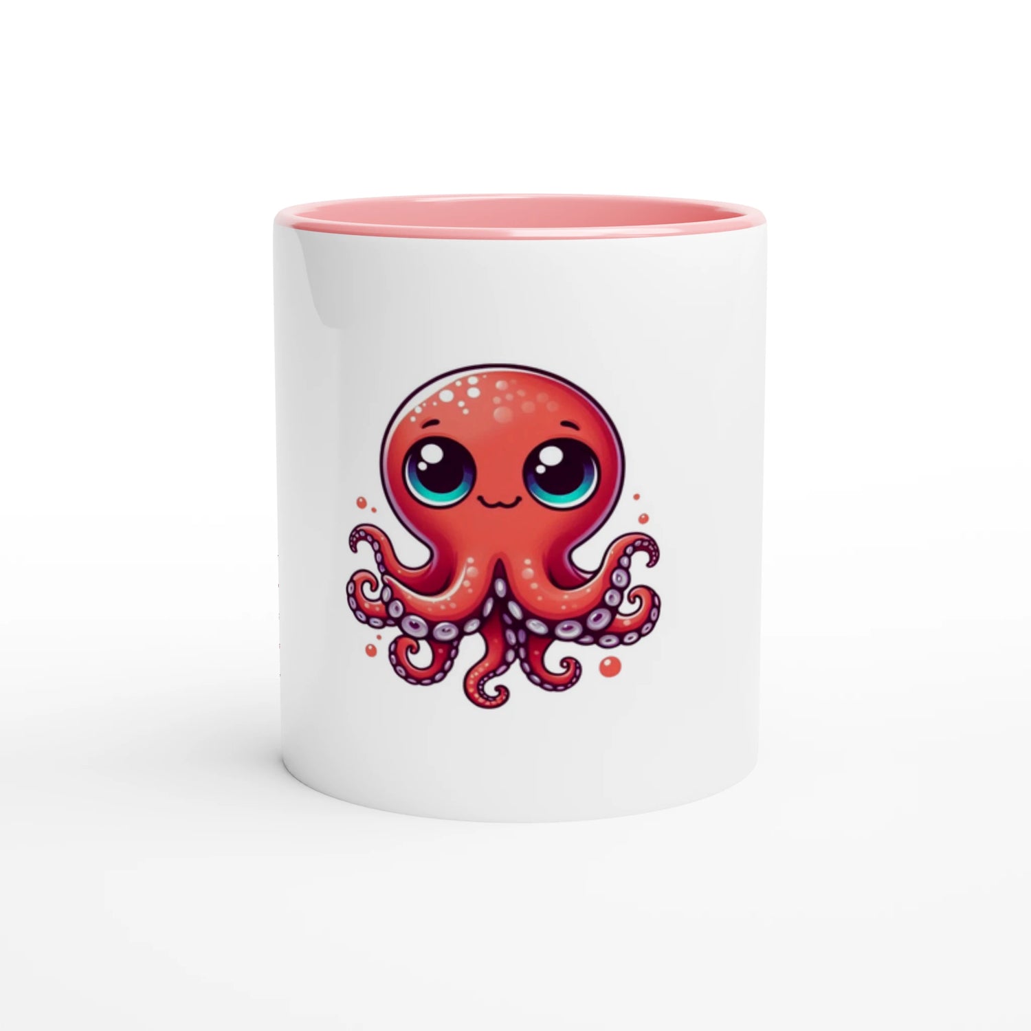 Cute Octopus Mug with Color Inside