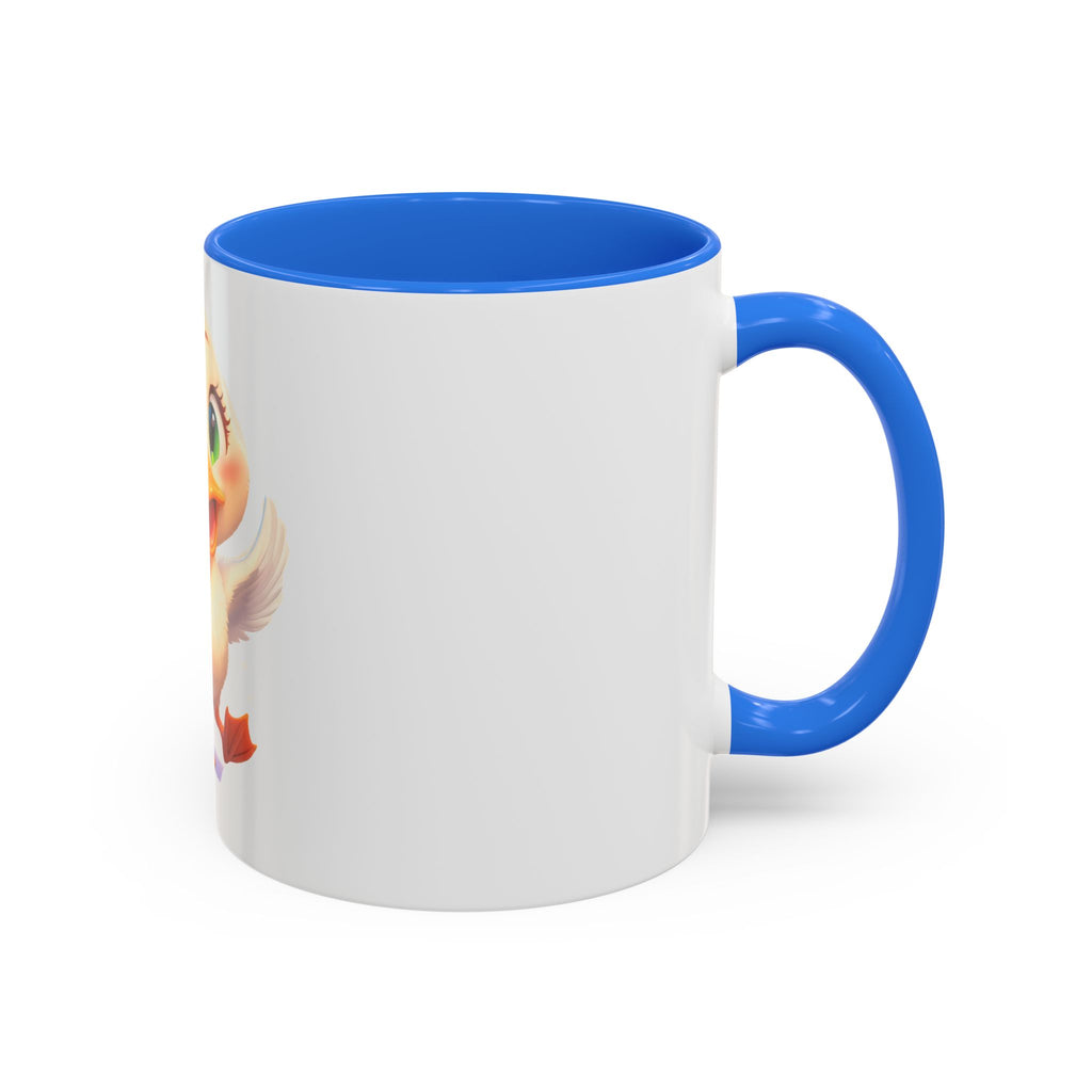 Cute Duckling Coffee Mug — Adorable Cartoon Baby Duck 11oz