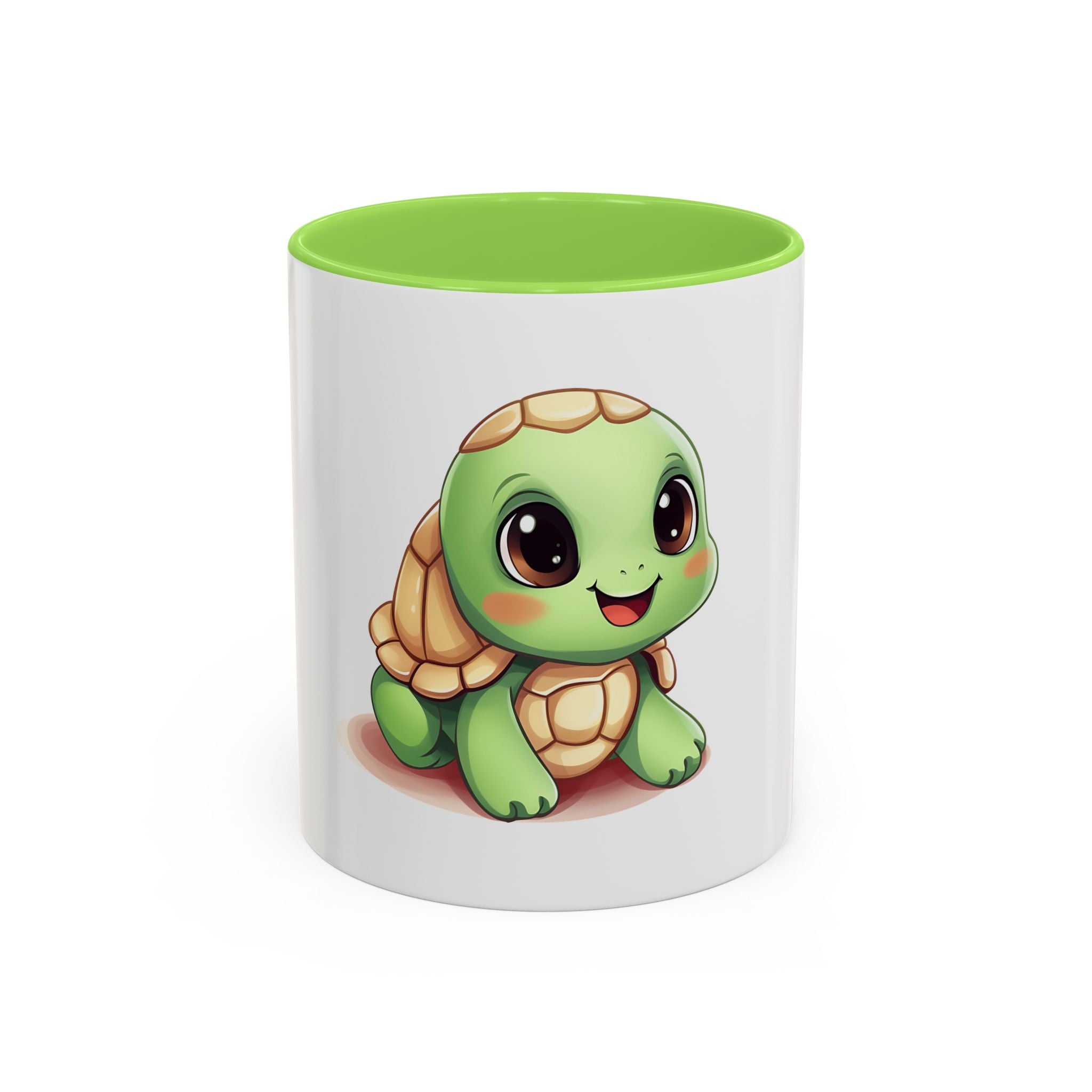 Cute Baby Turtle Mug — Adorable Kawaii Animal Coffee Cup (11oz)