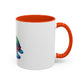 Cute Sea Turtle Coffee Mug (11oz) – Colorful Ocean Animal Ceramic Mug