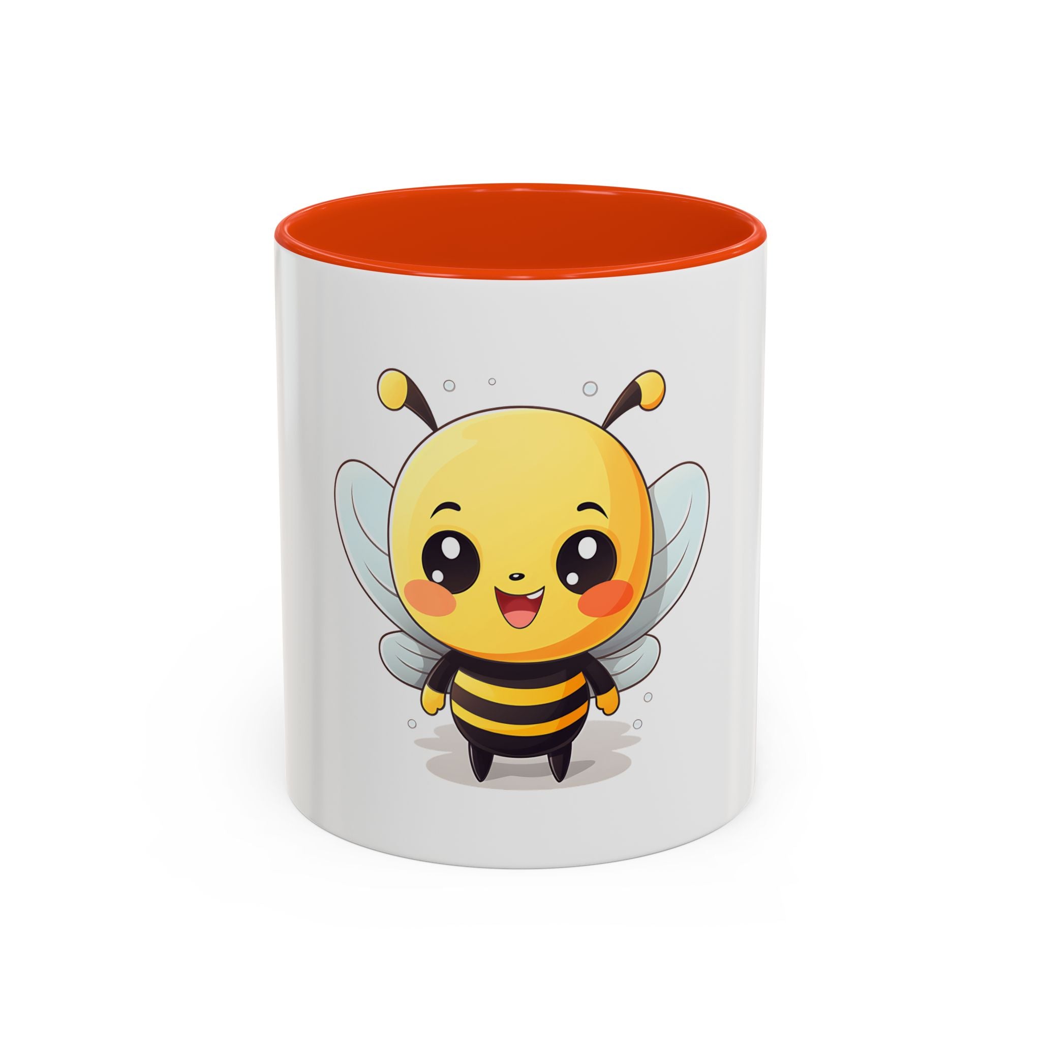 Cute Bee Coffee Mug – Kawaii Bumblebee Coffee Cup (11oz)