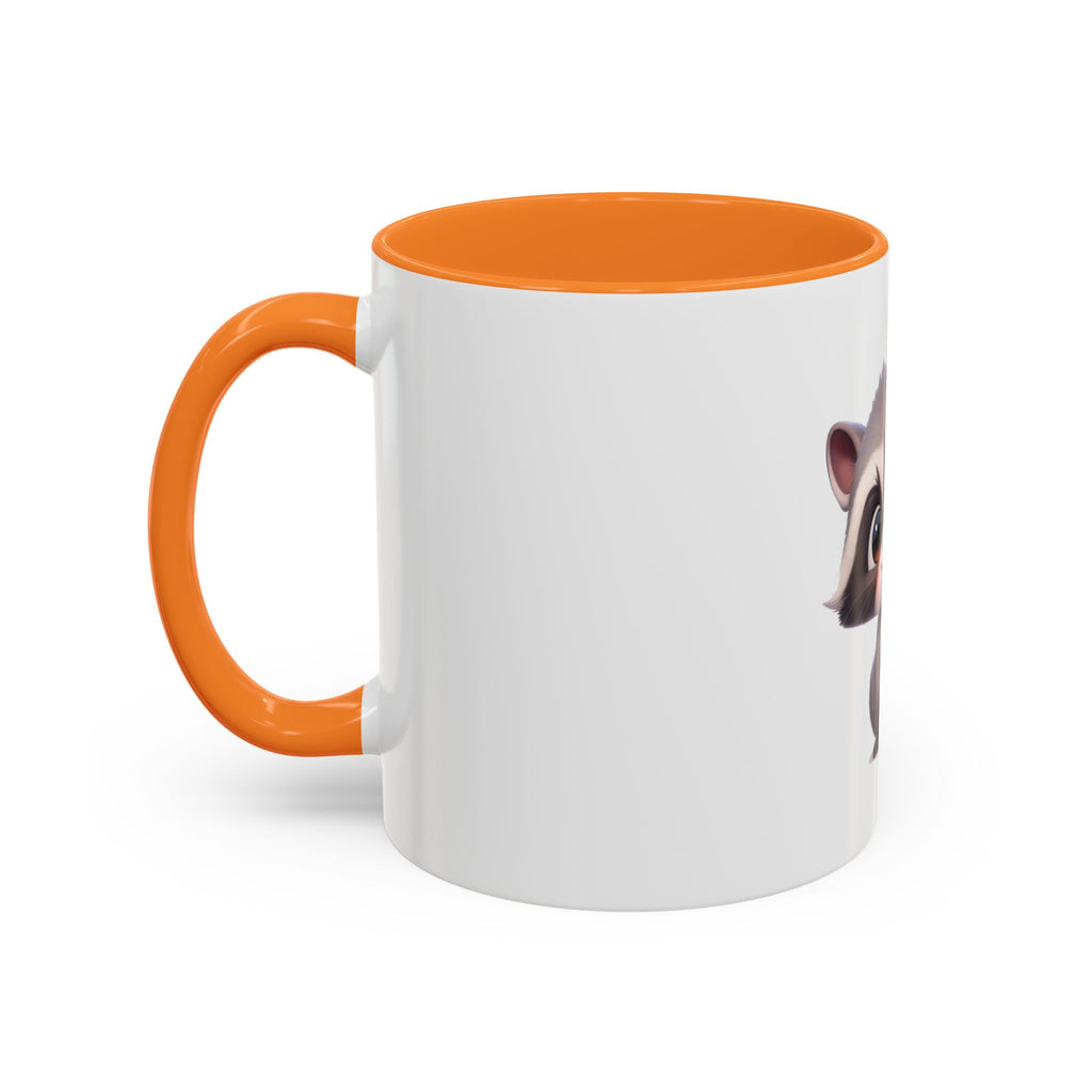 Cute Raccoon Coffee Mug – Adorable Animal Ceramic Mug (11oz)