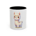 Cute Kawaii Alpaca Coffee Mug (11oz) – Adorable Pastel Llama Gift