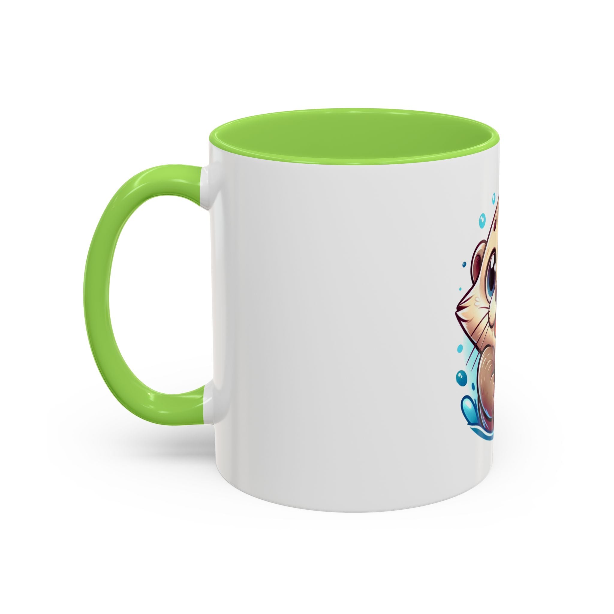 Cute Otter Mug (11oz) — Adorable Cartoon Sea Otter Coffee Cup
