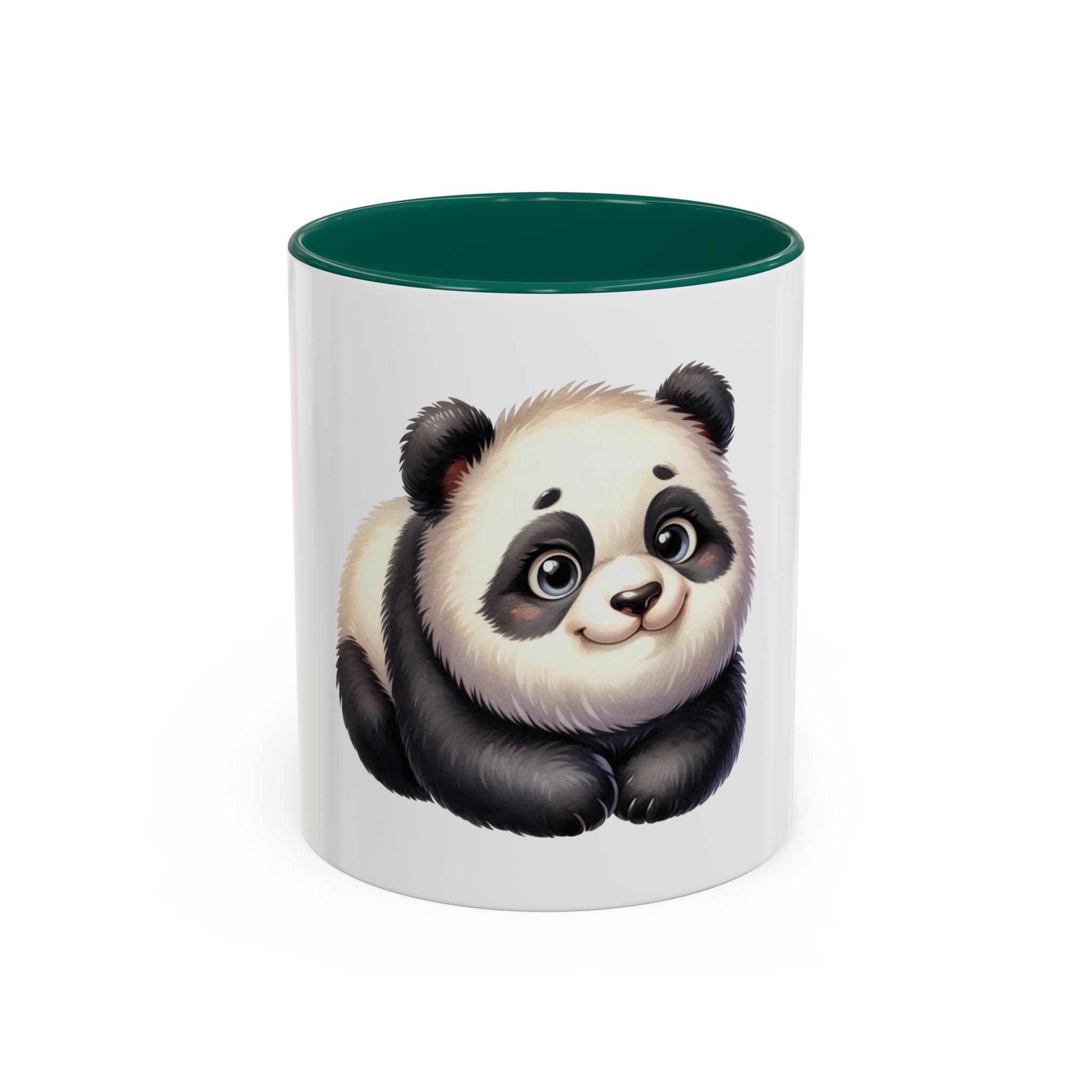 Cute Panda Coffee Mug (11oz) — Adorable Cartoon Panda Ceramic Cup