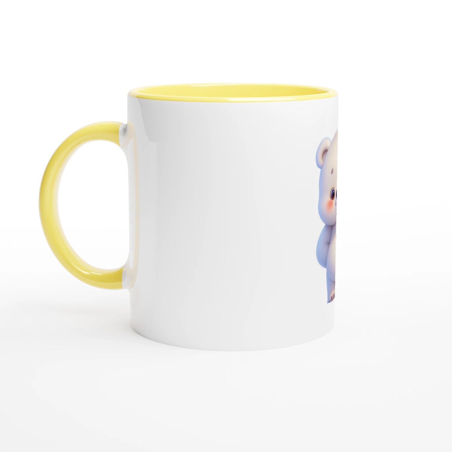 Cute Bear Mug with Color Inside