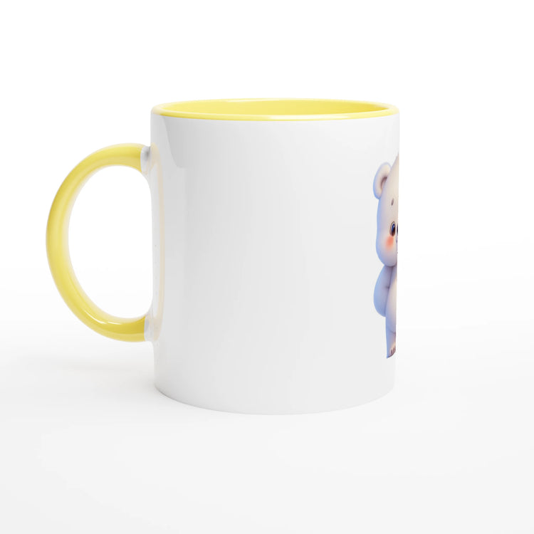 Cute Bear Mug with Color Inside