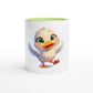 Cute Chick Mug with Color Inside