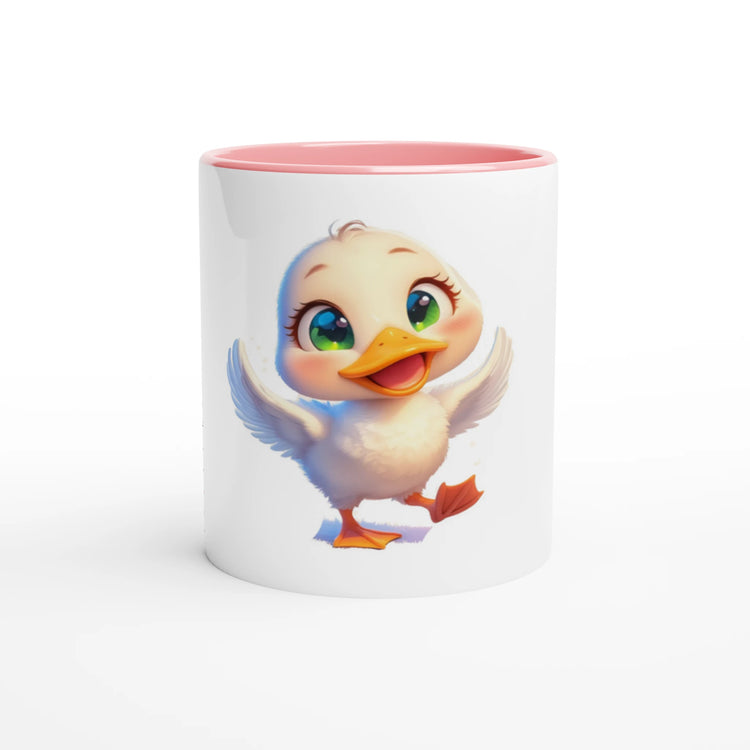 Cute Chick Mug with Color Inside