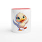 Cute Chick Mug with Color Inside