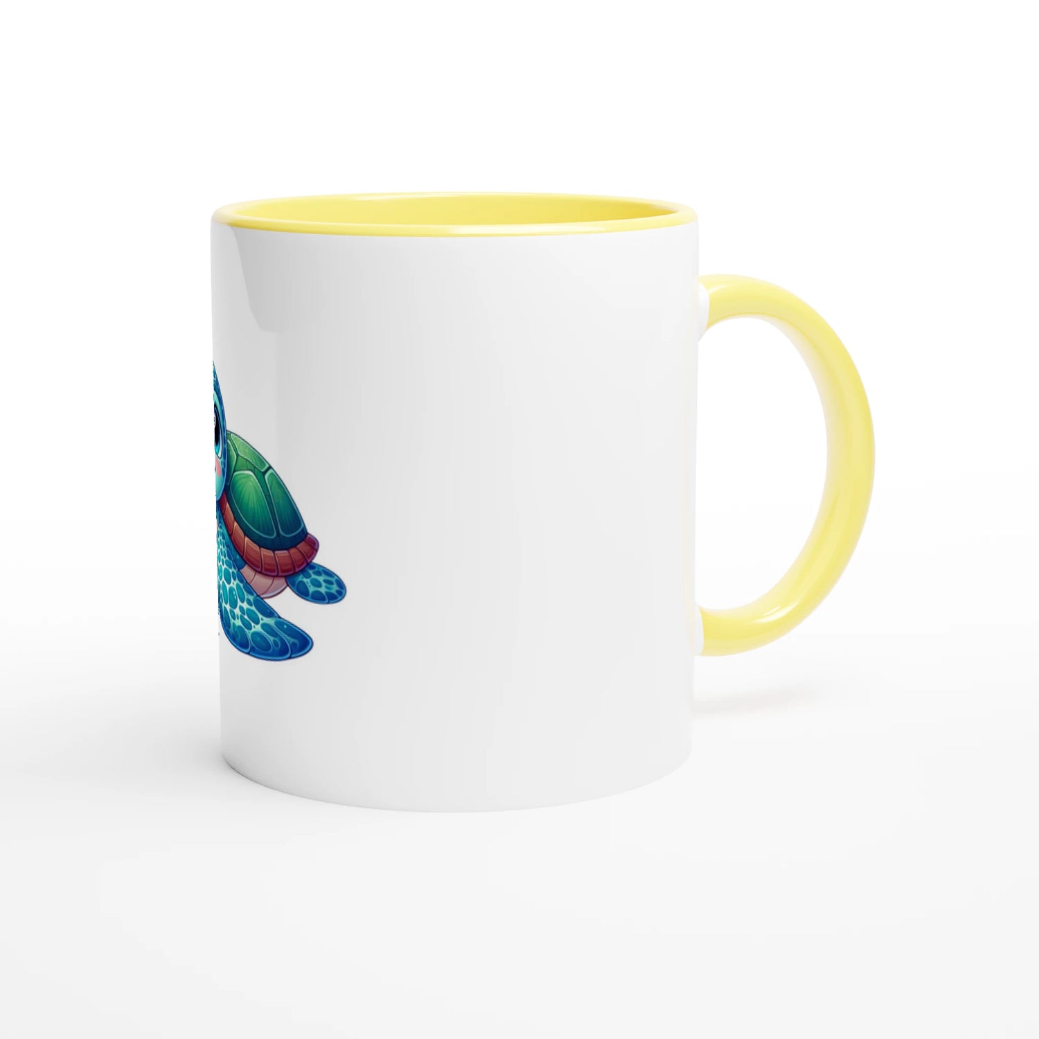 Cute Dolphin Mug with Color Inside
