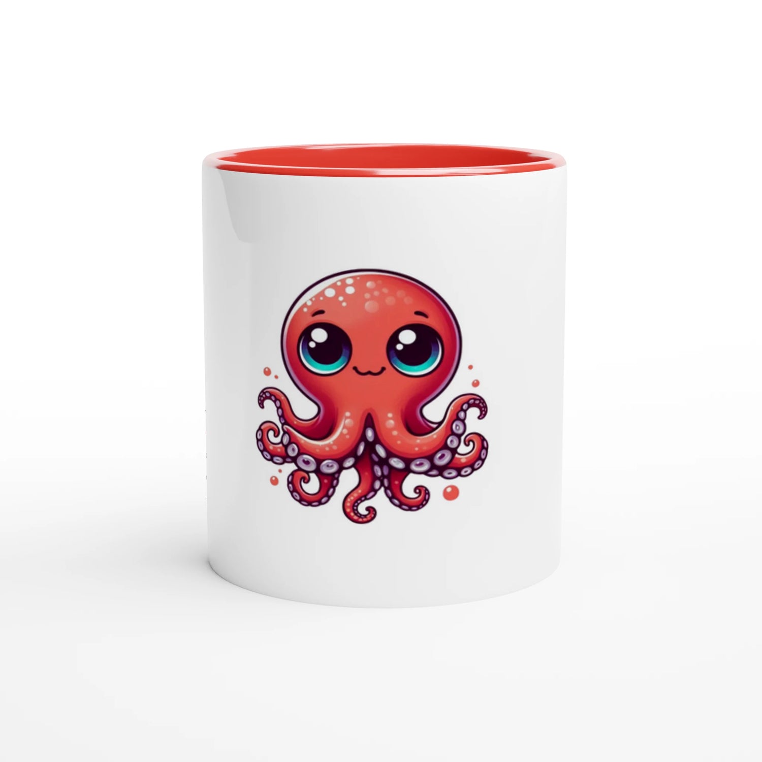 Cute Octopus Mug with Color Inside