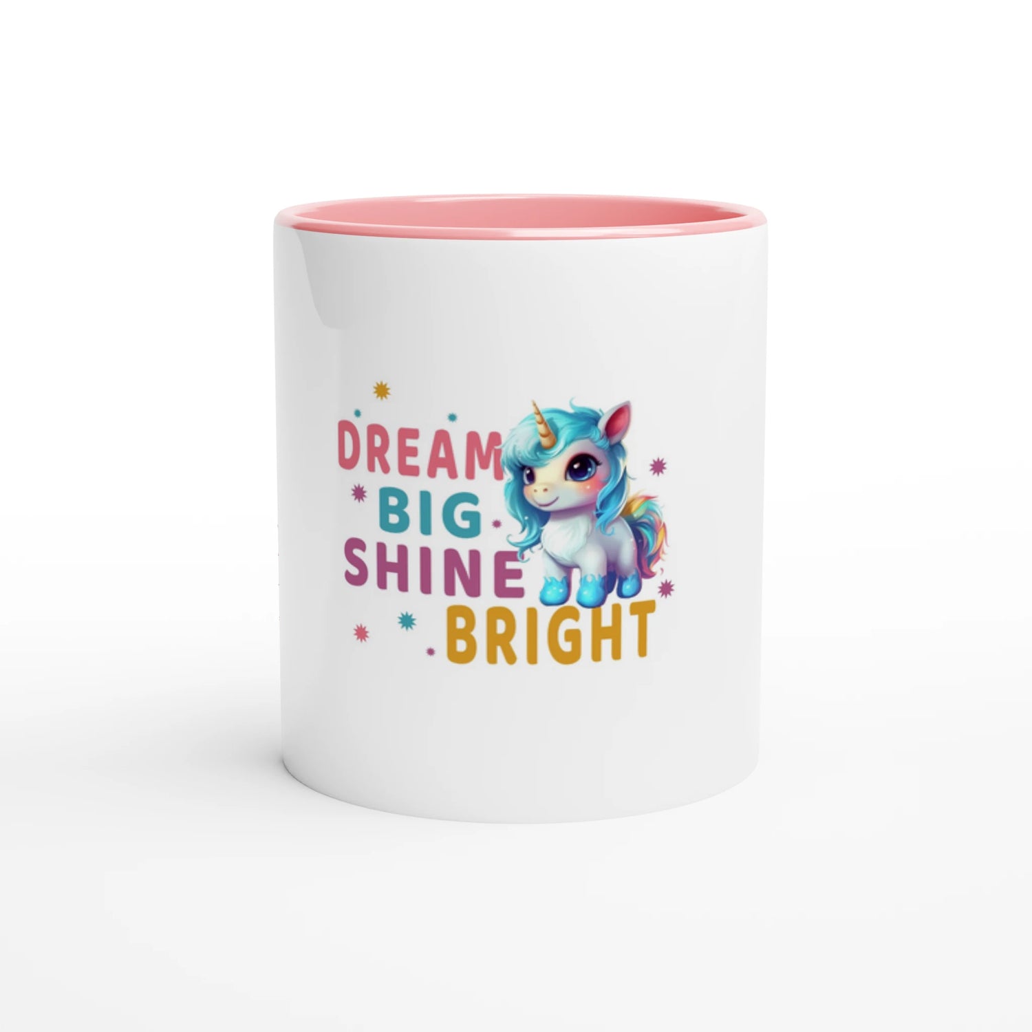 Colorful Abstract Mug with Color Inside