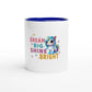 Colorful Abstract Mug with Color Inside