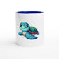 Cute Dolphin Mug with Color Inside