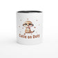 Cute Monkey Mug with Color Inside