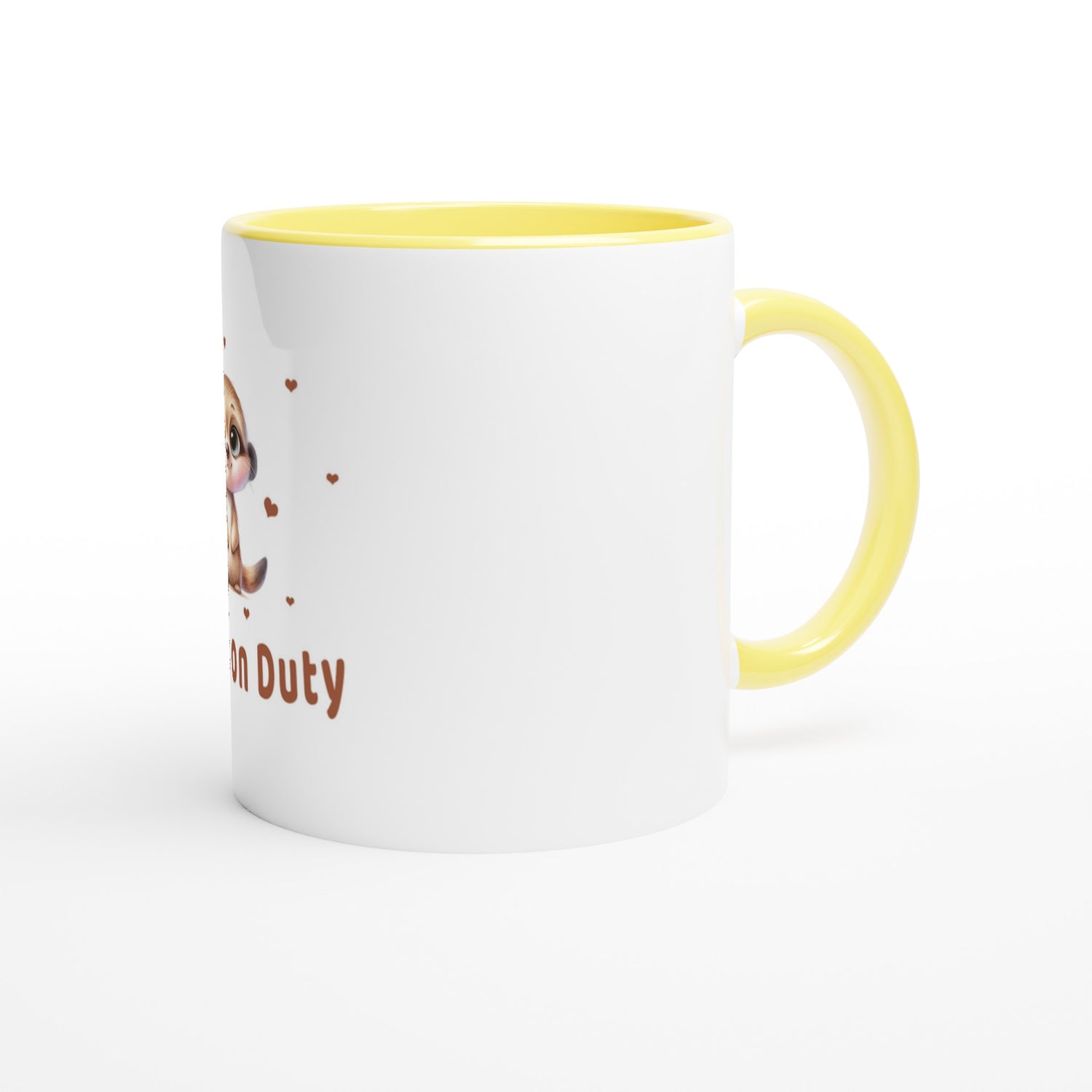 Cute Monkey Mug with Color Inside