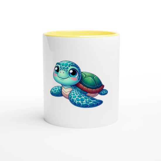Cute Dolphin Mug with Color Inside
