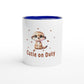 Cute Monkey Mug with Color Inside