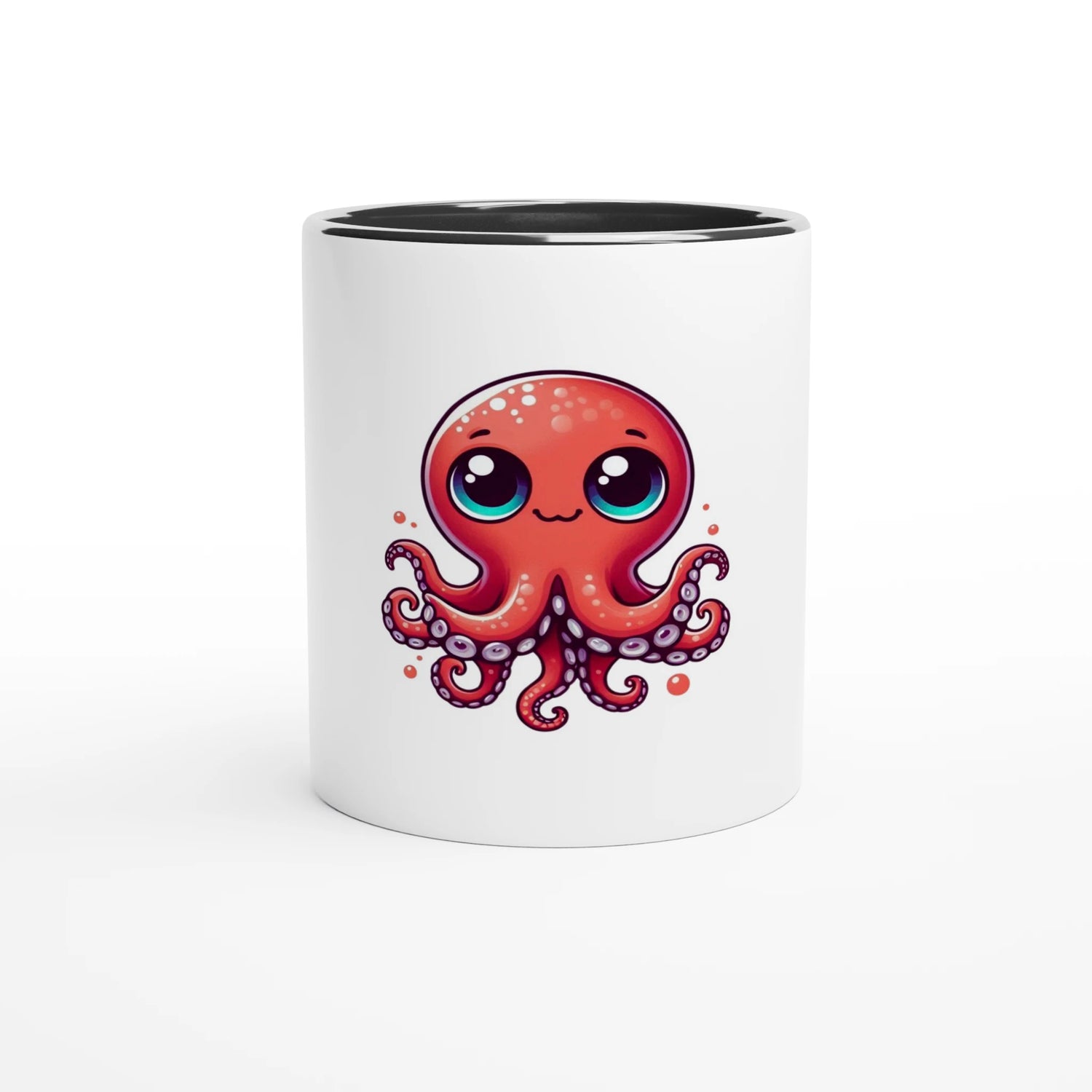 Cute Octopus Mug with Color Inside