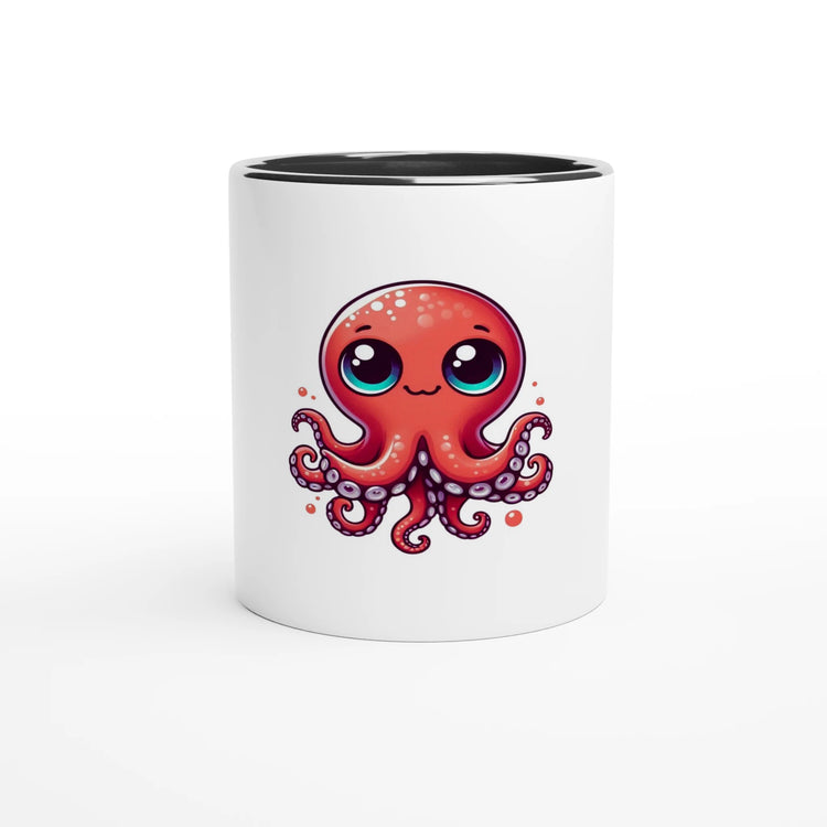 Cute Octopus Mug with Color Inside