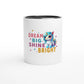 Colorful Abstract Mug with Color Inside