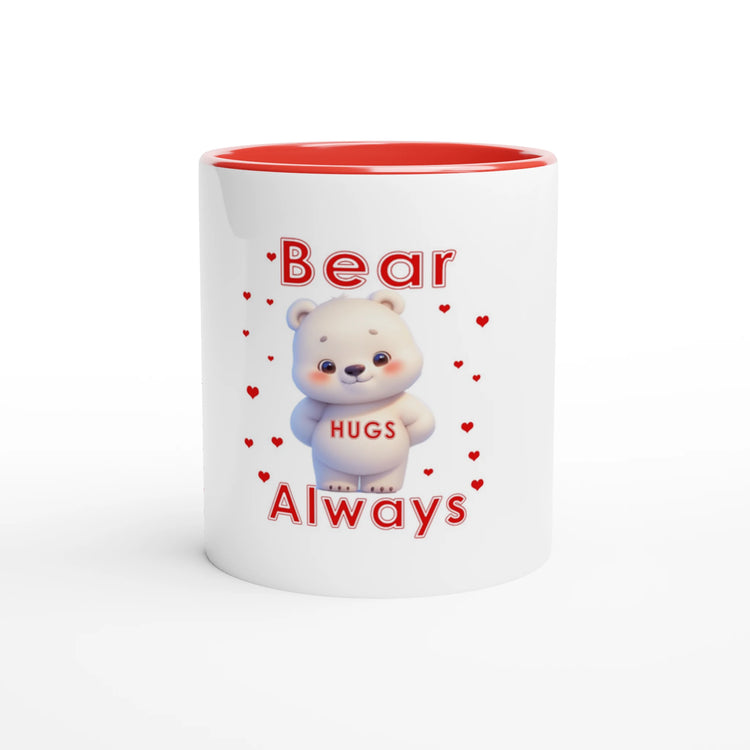 Cute Text Coffee Mug with Color Inside