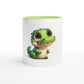 Cute Frog Mug with Color Inside