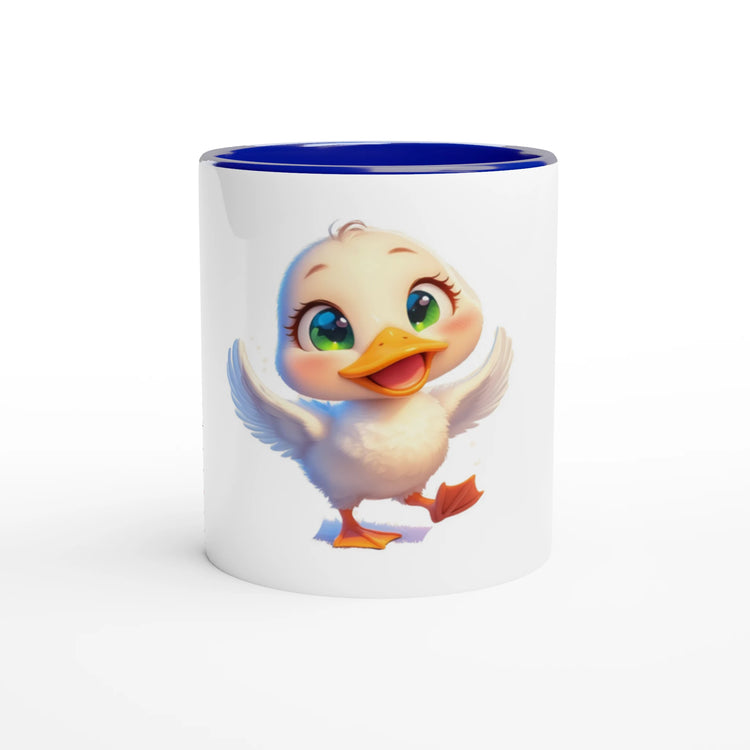 Cute Chick Mug with Color Inside