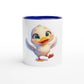 Cute Chick Mug with Color Inside