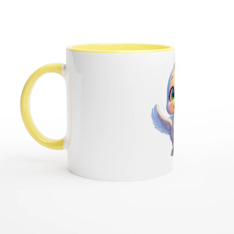 Cute Chick Mug with Color Inside