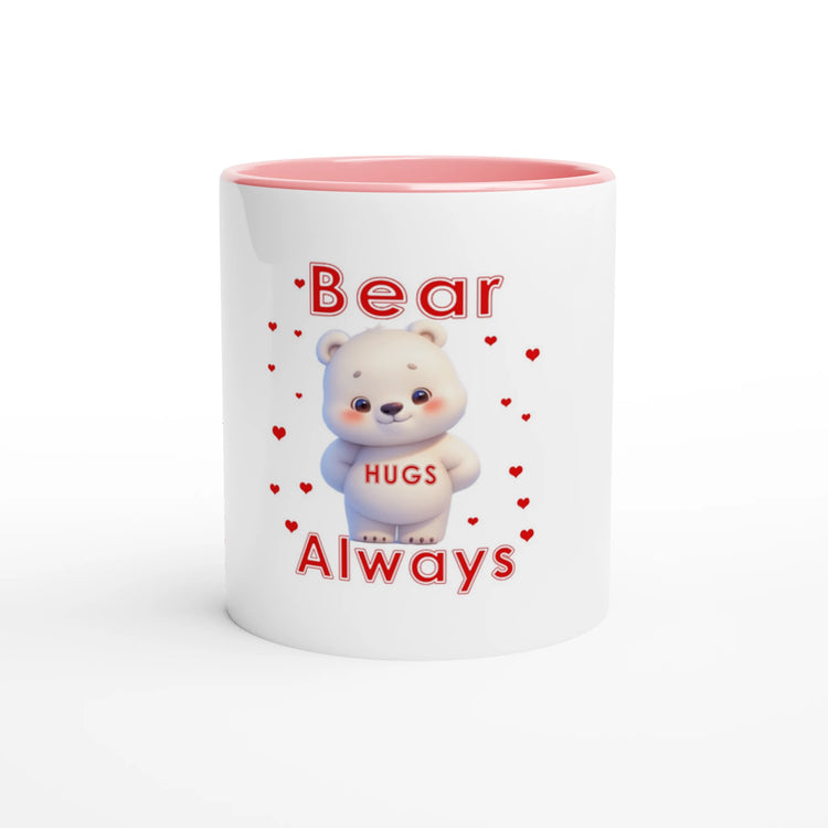 Cute Text Coffee Mug with Color Inside