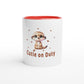 Cute Monkey Mug with Color Inside